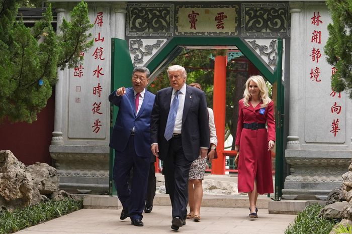 Ông Trump và ông Tập dạo vườn hồng, dự tiệc trà tại Trung Nam Hải - Tạp chí Tri thức