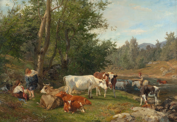 Landscape with Cattle 1861