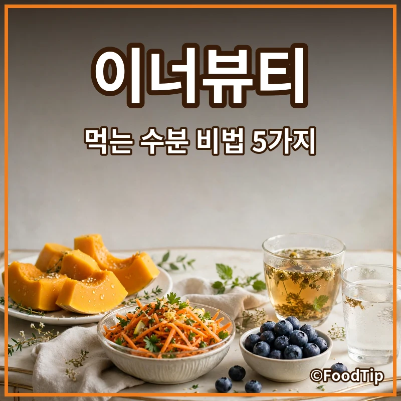 찬바람에 갈라지는 피부, 먹는 수분으로 채우는 5가지 비법 (겨울철 이너뷰티)