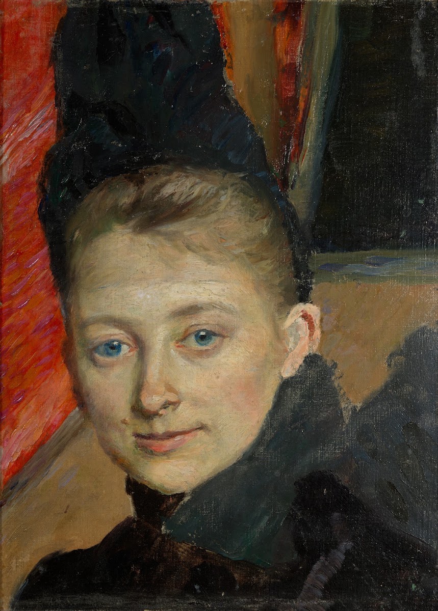 Portrait of the Artists First Wife née Klemming 1887