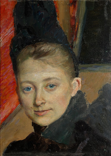 Portrait of the Artists First Wife née Klemming 1887