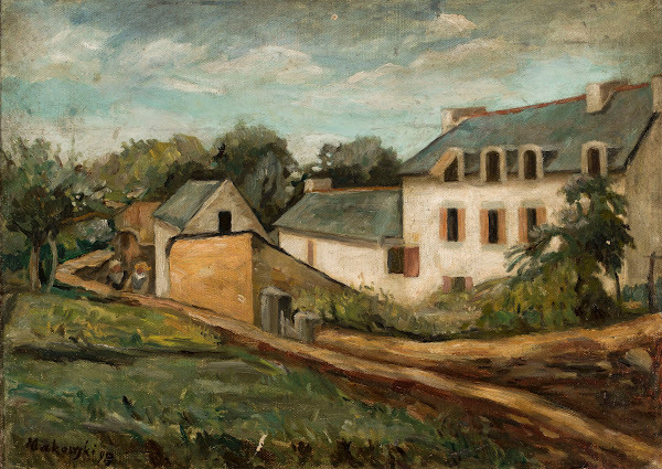 Landscape from Le Pouldu 1917