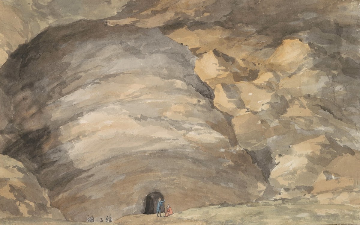 Exterieur van grot Santa Maria Capella 1778