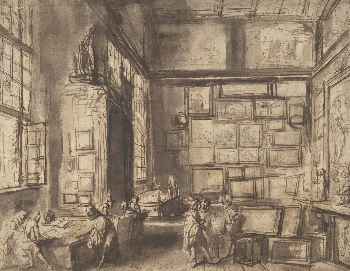 Interior of a Picture Gallery ca 1620