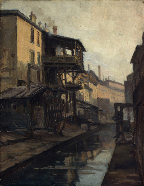 La Bièvre rue des Cordelières 1900