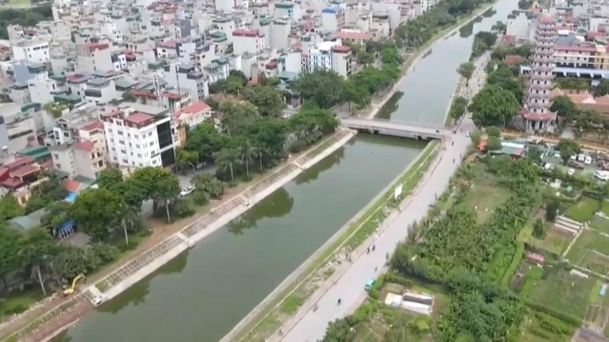 Hà Nội phục hồi các dòng sông, tái thiết không gian phát triển - Đài Phát thanh và truyền hình Hà Nội