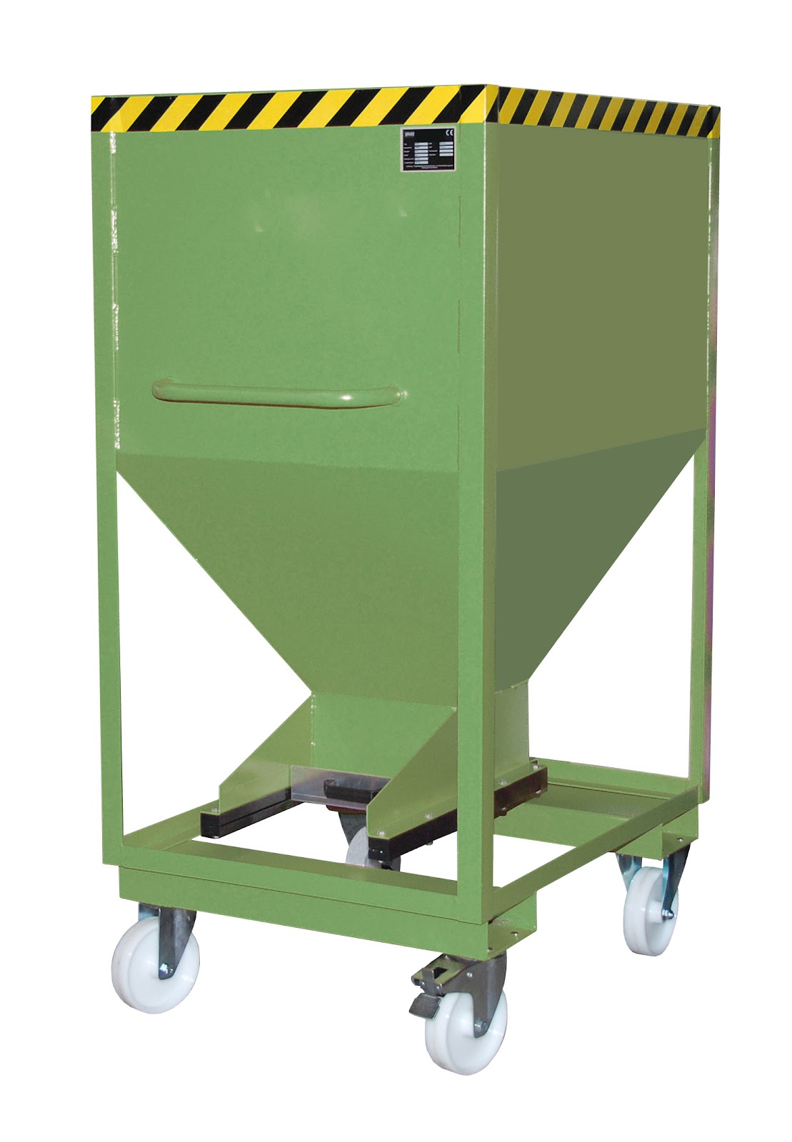 Silocontainer SRE-D 600, gelakt, Resedagroen