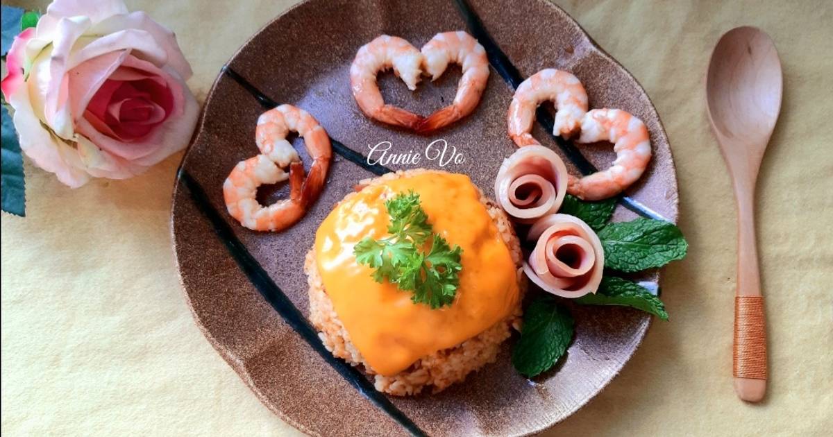 Cơm chiên phủ phomai