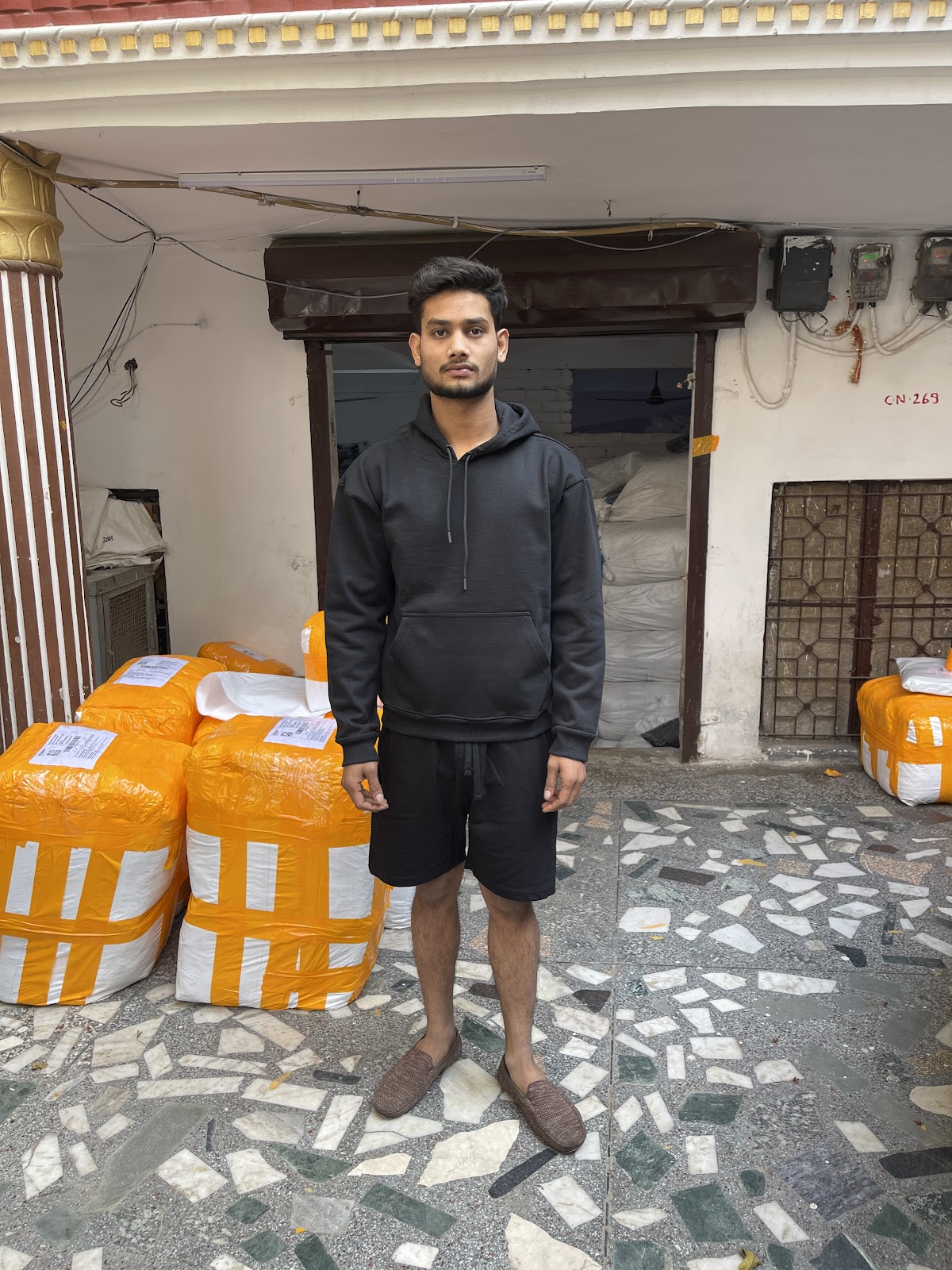 DropShoulder Hoodie 430 gsm