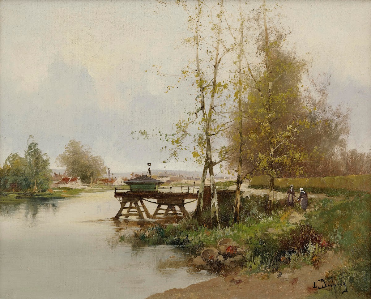 The Pond At The Edge Of The Village