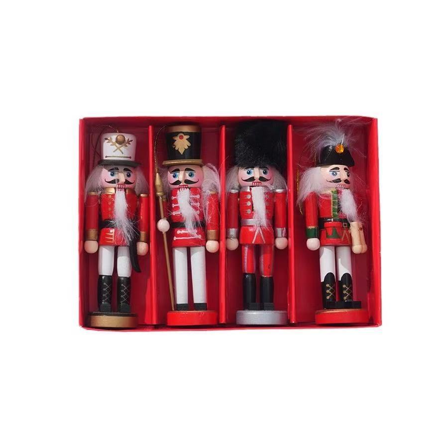 Wooden Nutcracker Soldier, 12 cm