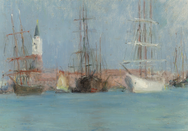 Ships in Venice