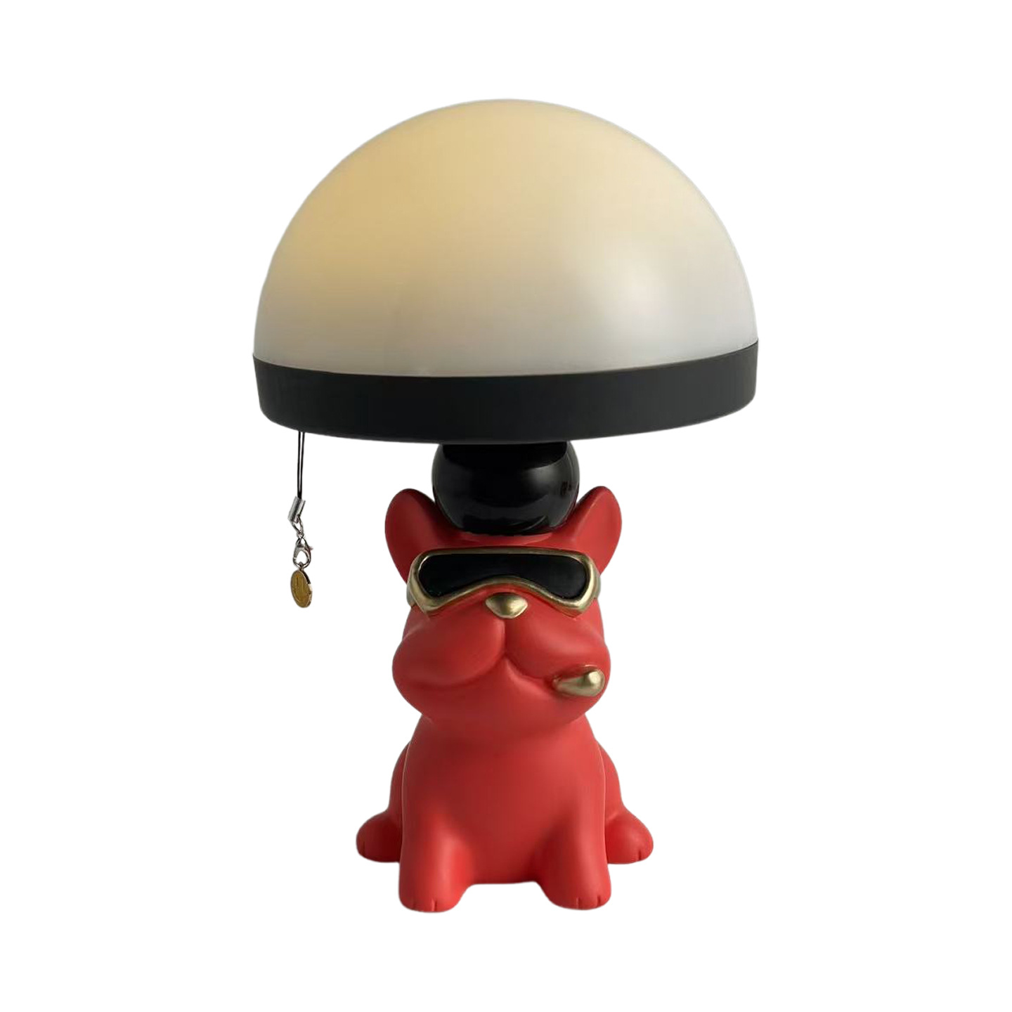 French Bulldog Table Lamp with Pull Switch