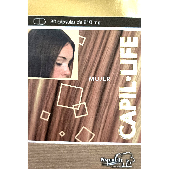  CAPIL-LIFE MUJER CAJA DE 30 CAP. 810 MG