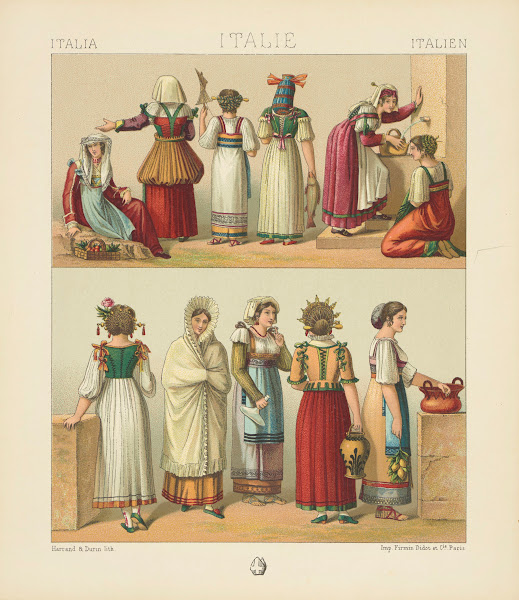 Costumes de femmes du peuple 1876 1888
