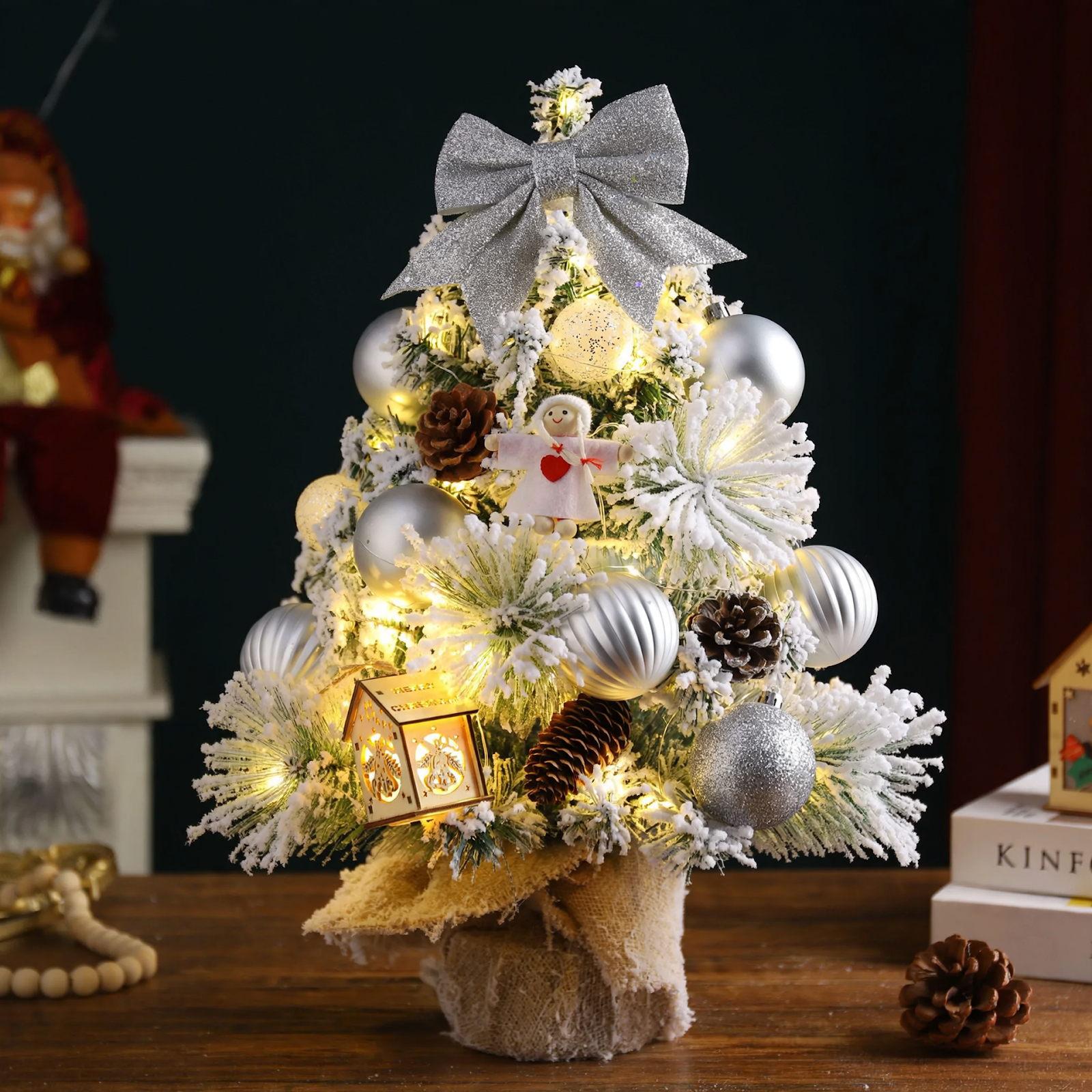 Mini-Weihnachtsbaum mit Beleuchtung, 45/60 cm