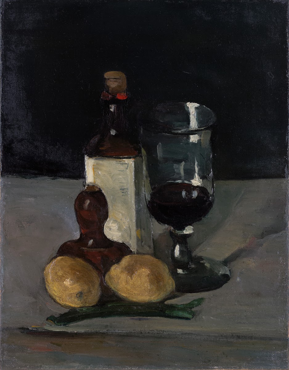 Still Life with Bottle Glass andLemons 186769