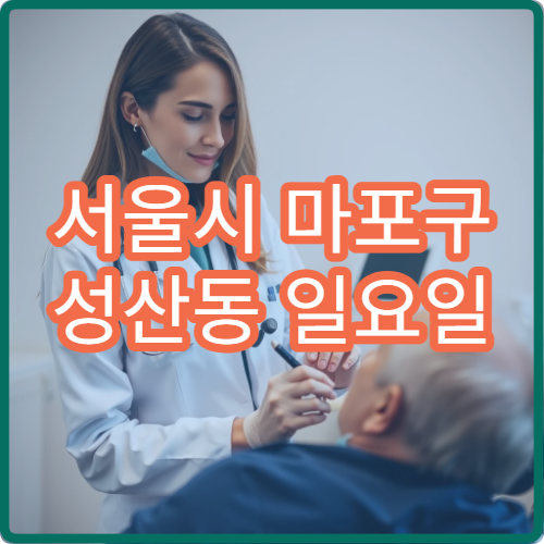 서울시 마포구 성산동 일요일 신경과 두통 어지럼증 진료