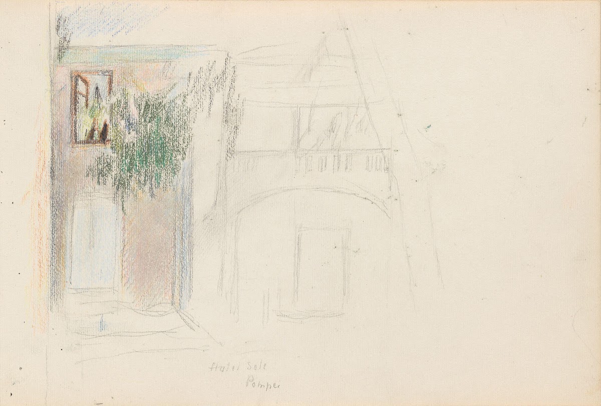 Hotel Sole Pompei Between 1897 and 1898
