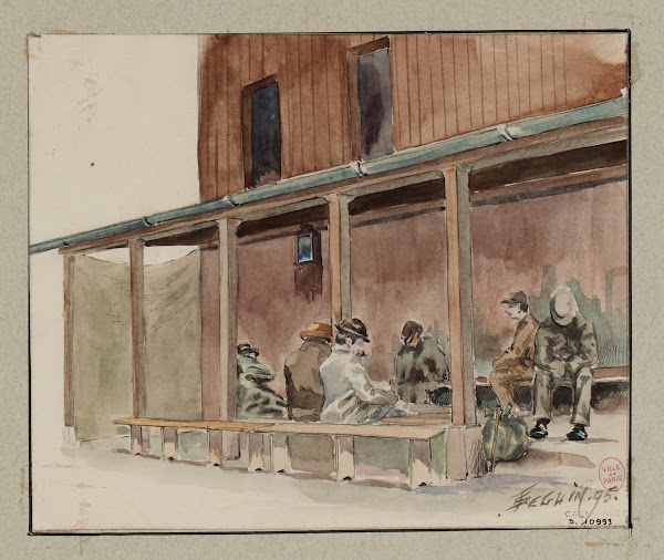Les Asiles de nuit Lasile du quai de Valmy n107 le hangar où lon attend louvertu