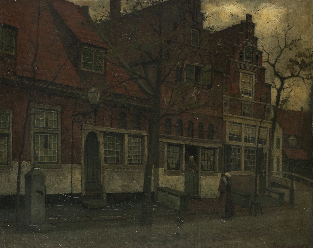 Houses on the Breedstraat Enkhuizen 1885   1900
