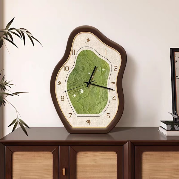 Retro Wall Clock Jam Dinding Gaya Retro