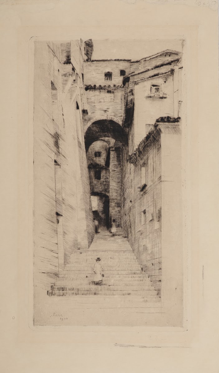 Street in Siena I 1900
