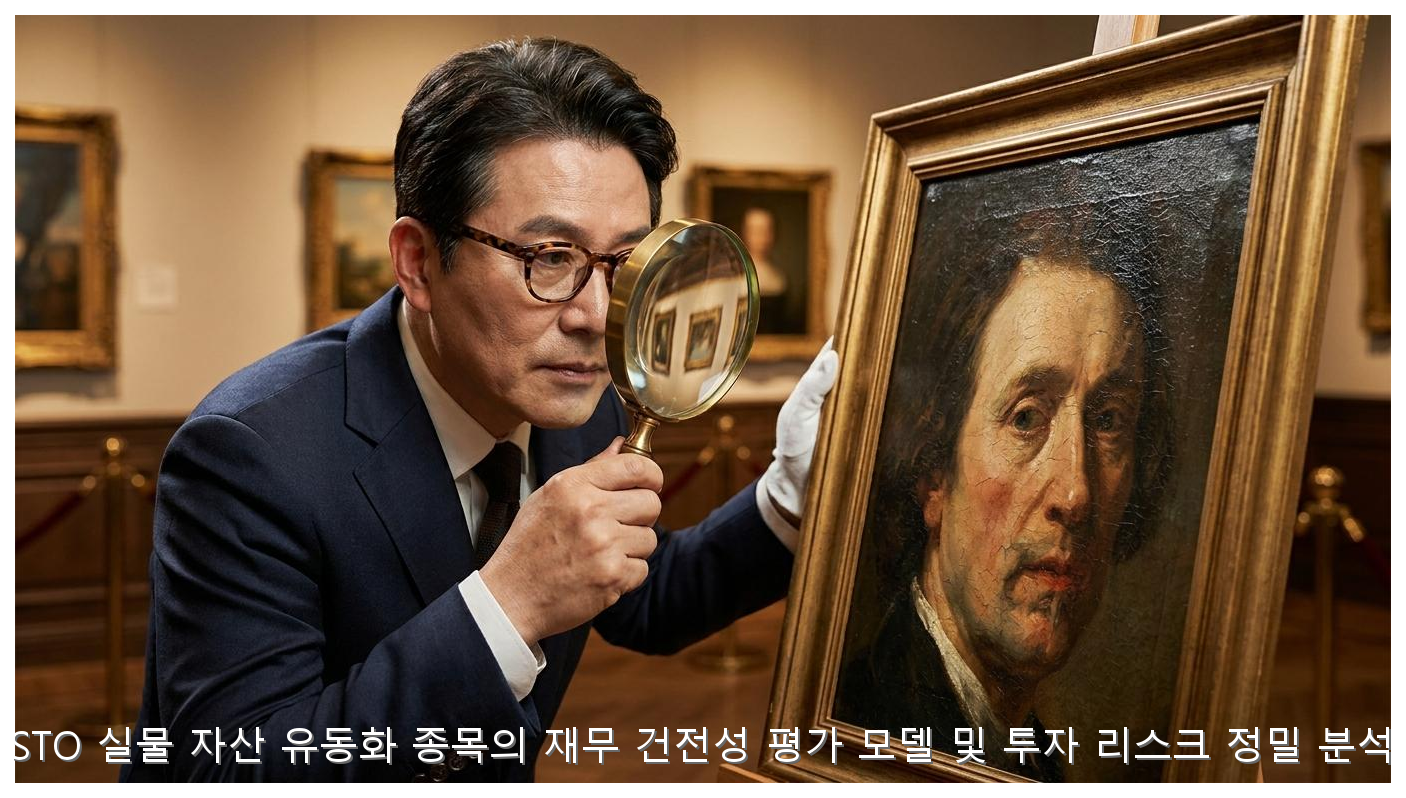 STO 실물 자산 유동화 종목의 재무 건전성 평가 모델 및 투자 리스크 정밀 분석 핵심 안내 및 분석 인포그래픽 (4)