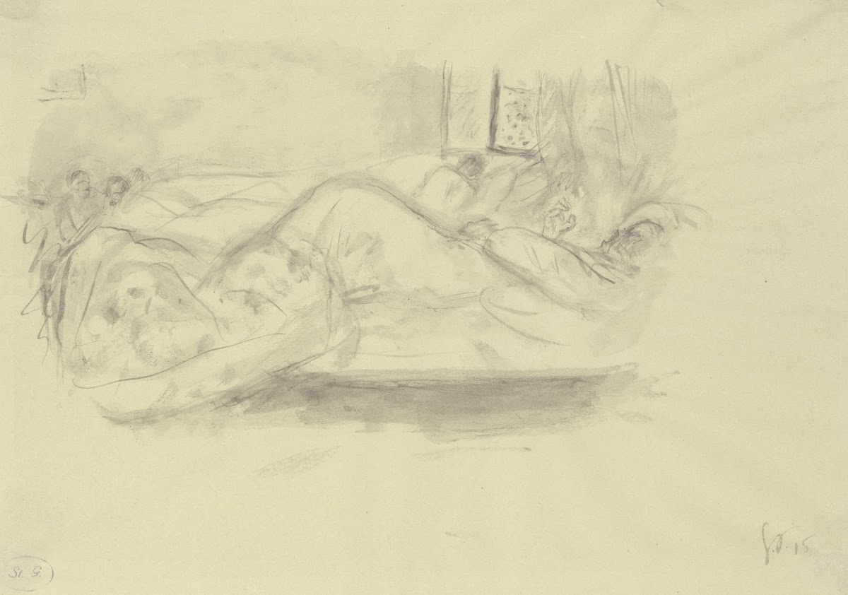 Studie aus dem Kriegslazarett 1915
