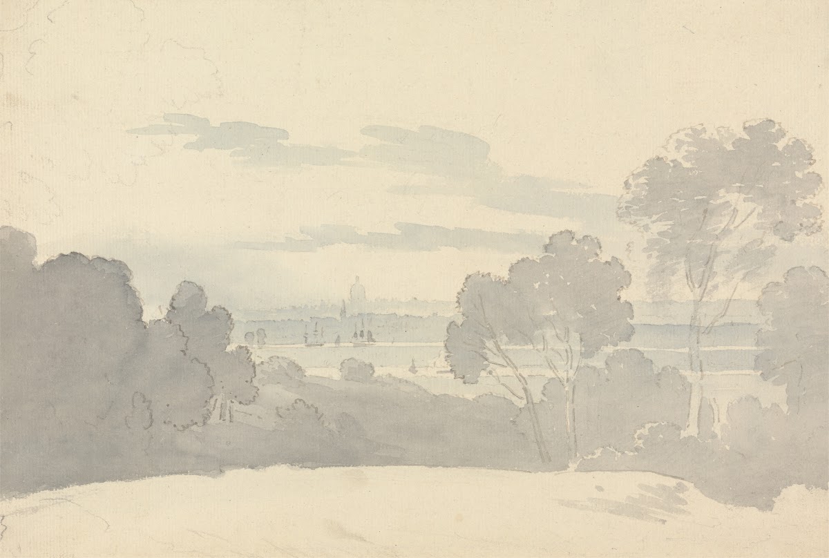 View of St Pauls from Greenwich