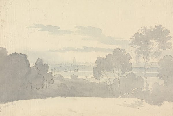View of St Pauls from Greenwich