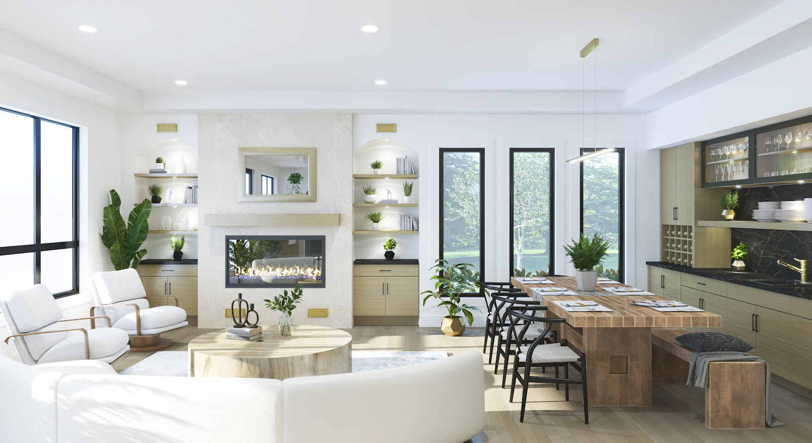 Fireplace Rendering