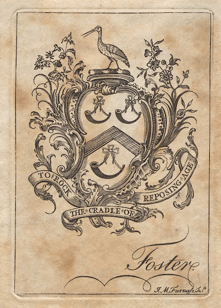 Coat of Arms with Foster inscribed below