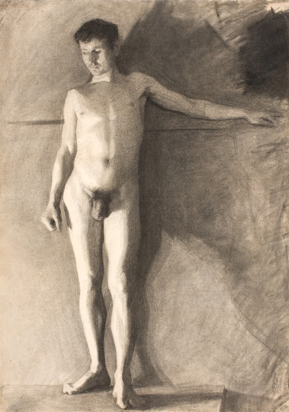 Stående mandlig model 1881  1884