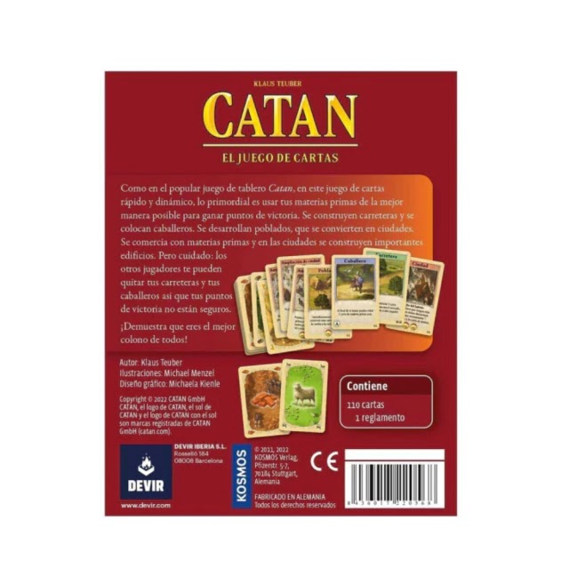 Portada de Catan: El juego de cartas 2011 — imagen 3