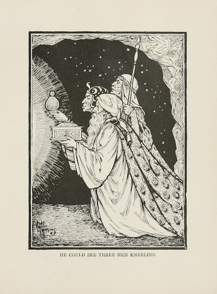 He could see three men kneeling 1916
