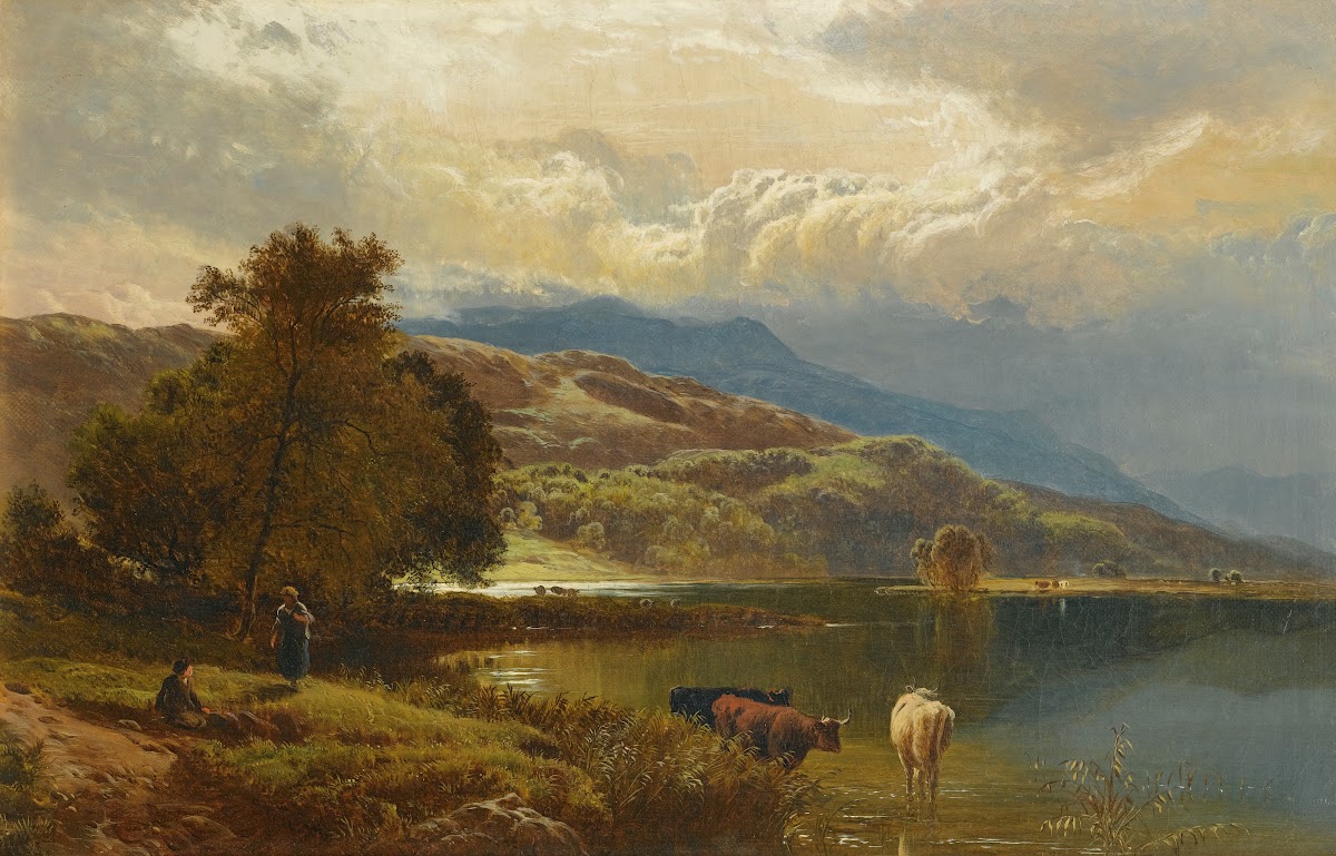 The Glastyn Near Beddgelert North Wales 1871