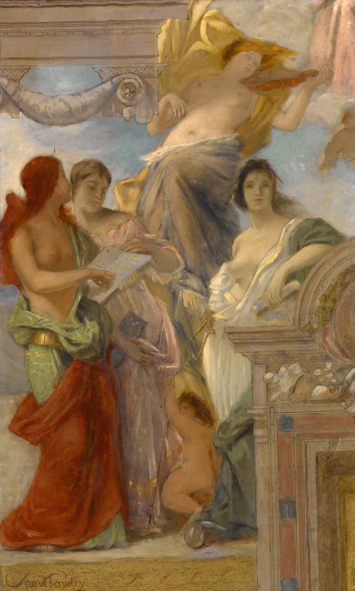 Study for an Architectural Decoration 1860s