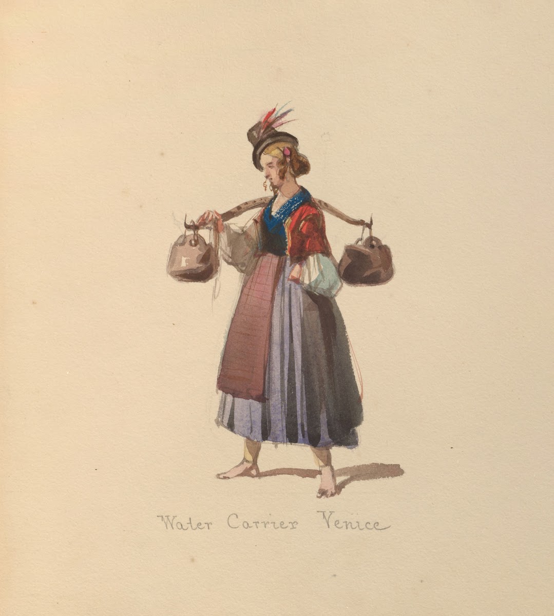 Sketches of costume Pl063 1842