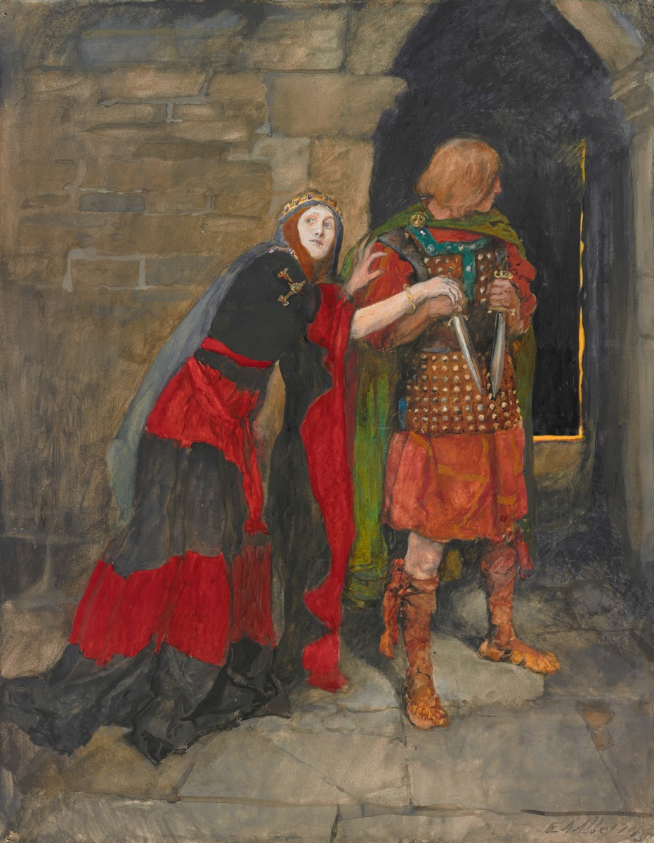 Lady Macbeth Infirm of purpose Give me the daggers Act II Scene II Macbeth