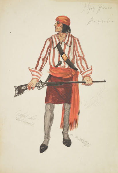 Pirates of Penzance Fifth Pirate Archibald 1934 1943