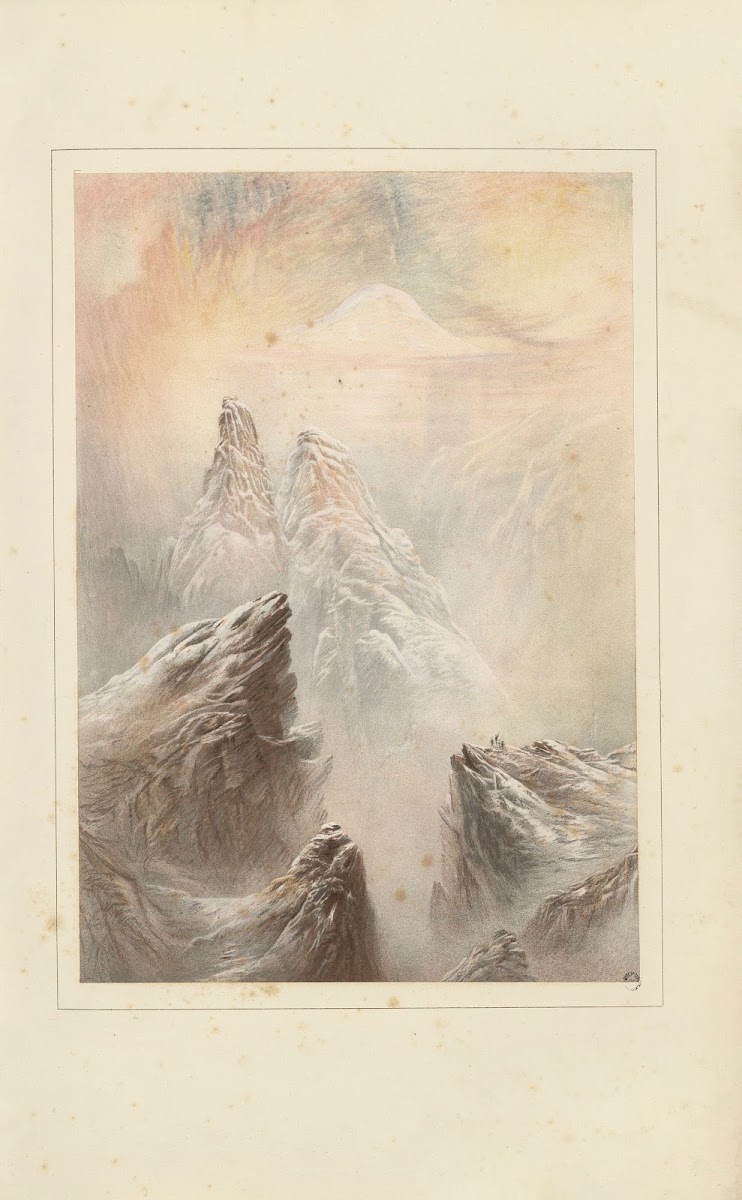 Mont Blanc from the Col dAnterne 1867
