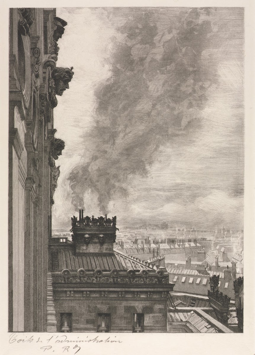 Rooftops of the Administration Building 1881
