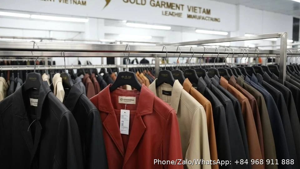 Leather Apparel Manufacturing - Gold Garment Vietnam