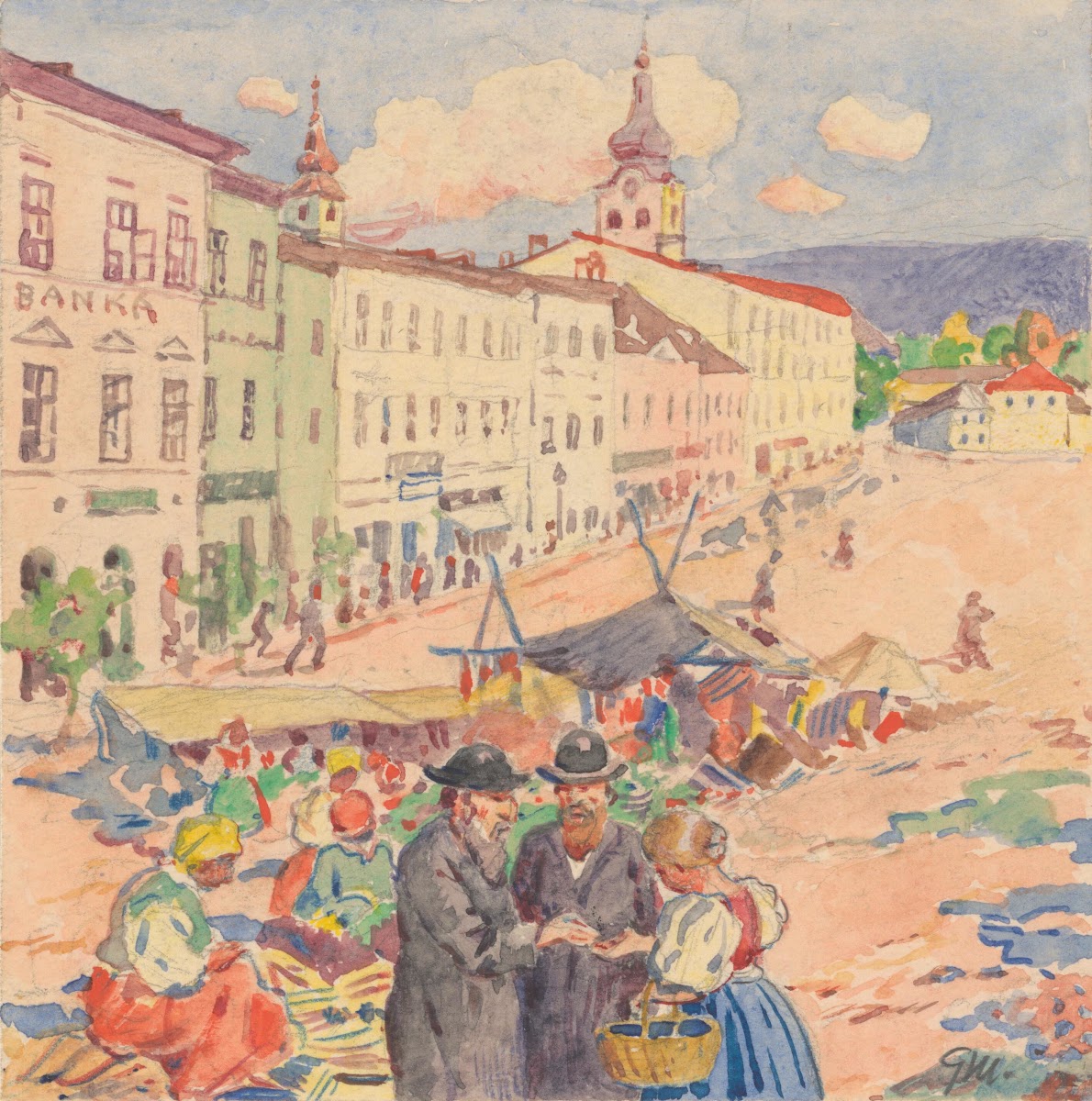 11  At the Market 1932