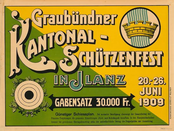 GraubüNdner Kantonal SchüTzenfest 1909 1909