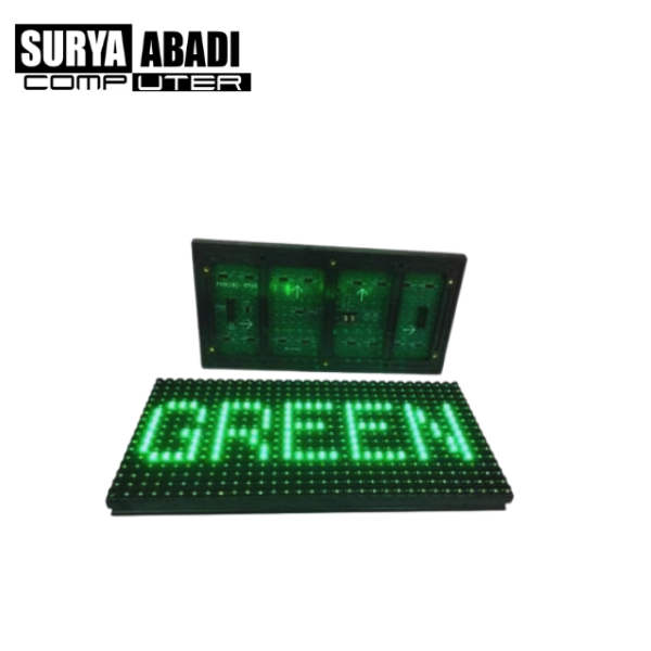  Panel Running Text P10 Green MAXV