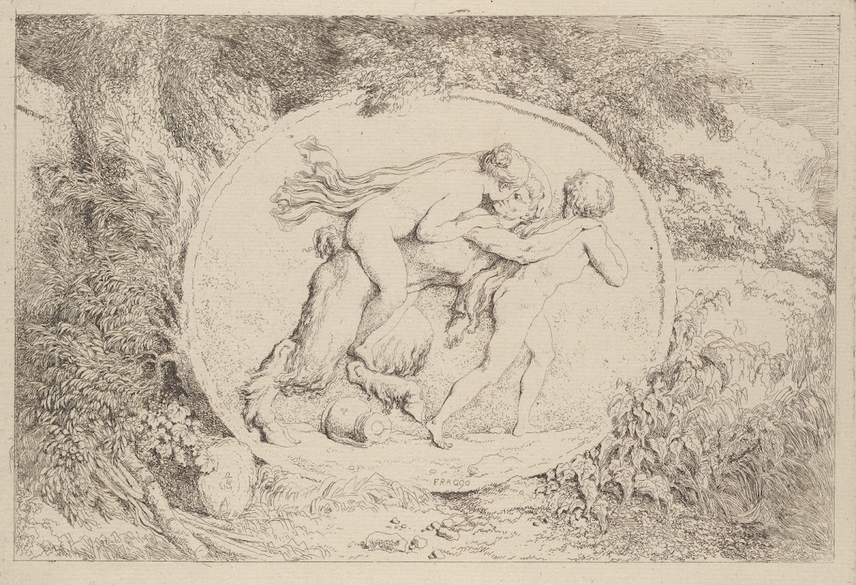 Nymph Astride a Satyr 1763