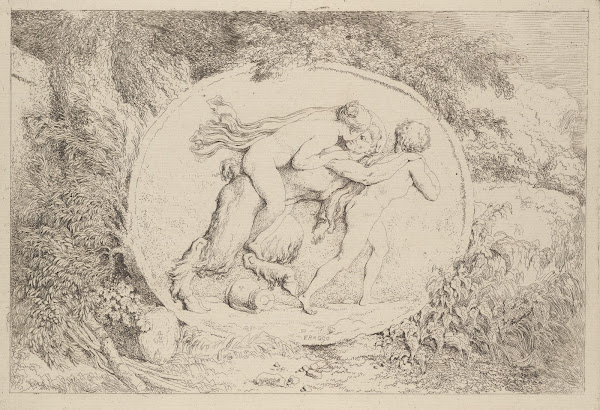 Nymph Astride a Satyr 1763