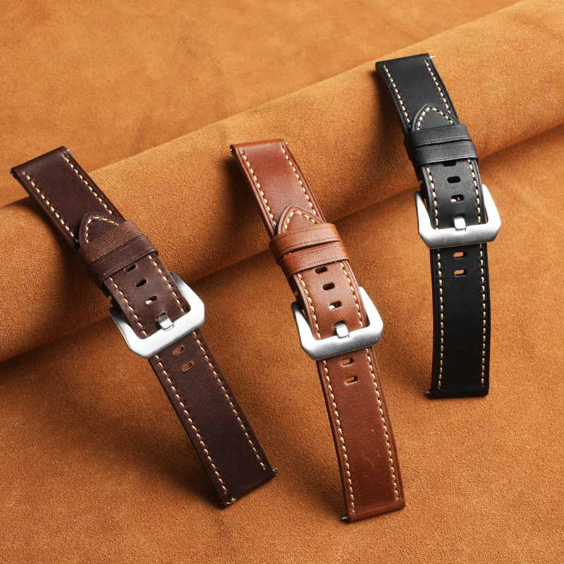 Vintage Uhrenarmband aus Rindsleder